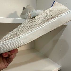 Rothy The Sneaker in Beige, in good condition, size 8